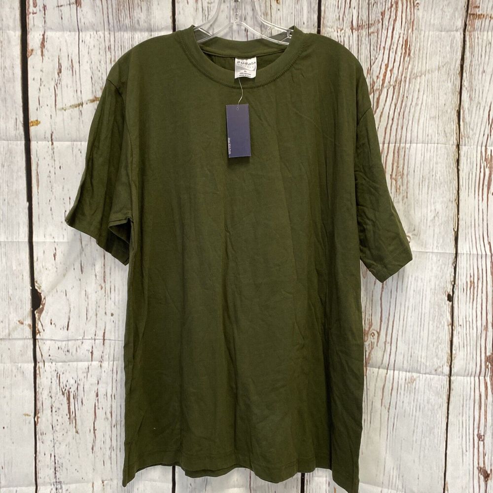 100% Cotton Army Green Padula Uniforms Brand Unisex Men's TShirt